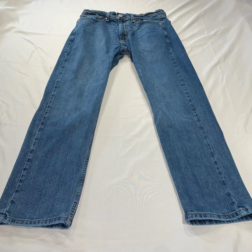 Levis 505 Regular Fit Jeans Mens 32x30‎ Blue Straight Leg Denim 00505-2538